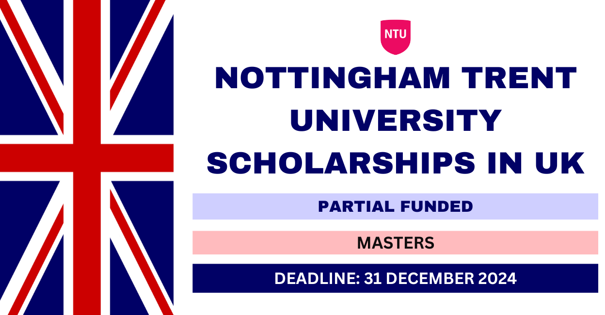 Feature image for Nottingham Trent University Scholarships in UK 2024