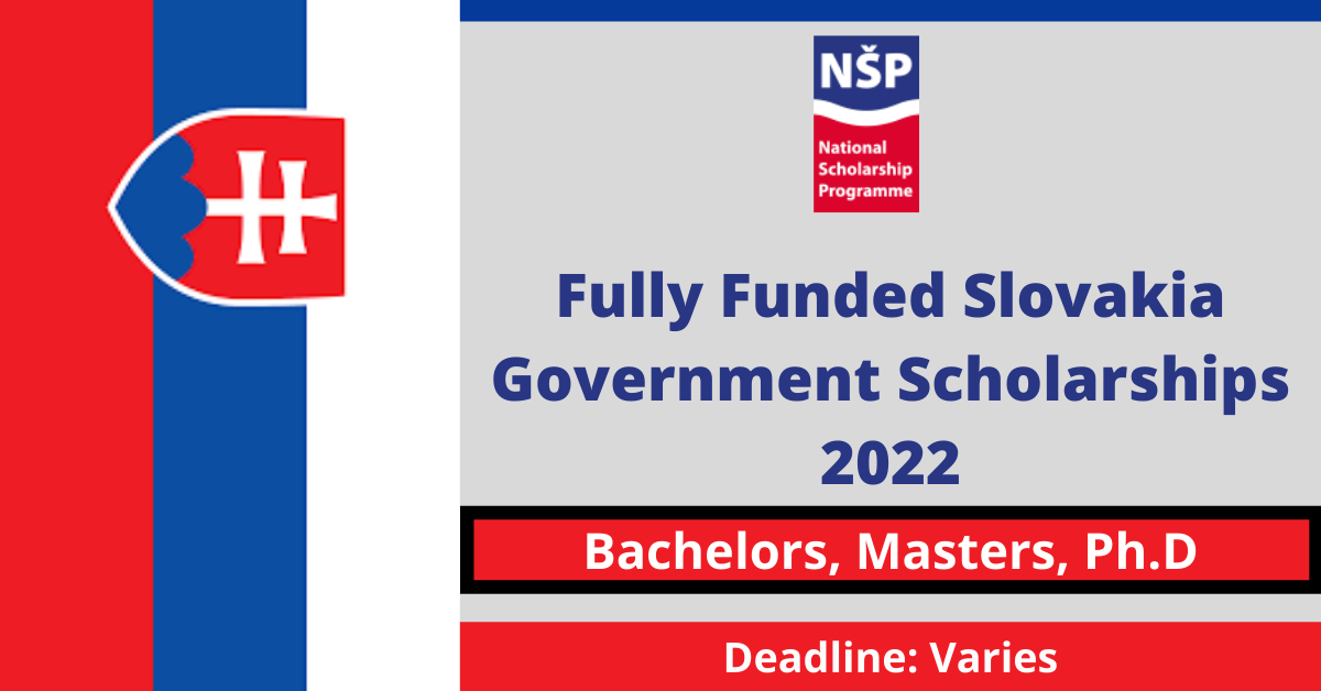 Feature image for Fully Funded Slovakia Government Scholarships 2022
