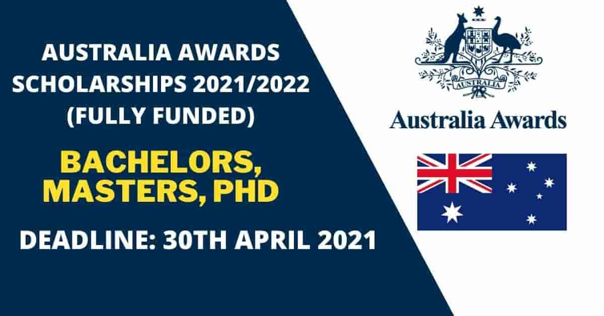 Feature image for Fully Funded Australia Government Awards Scholarships 2021