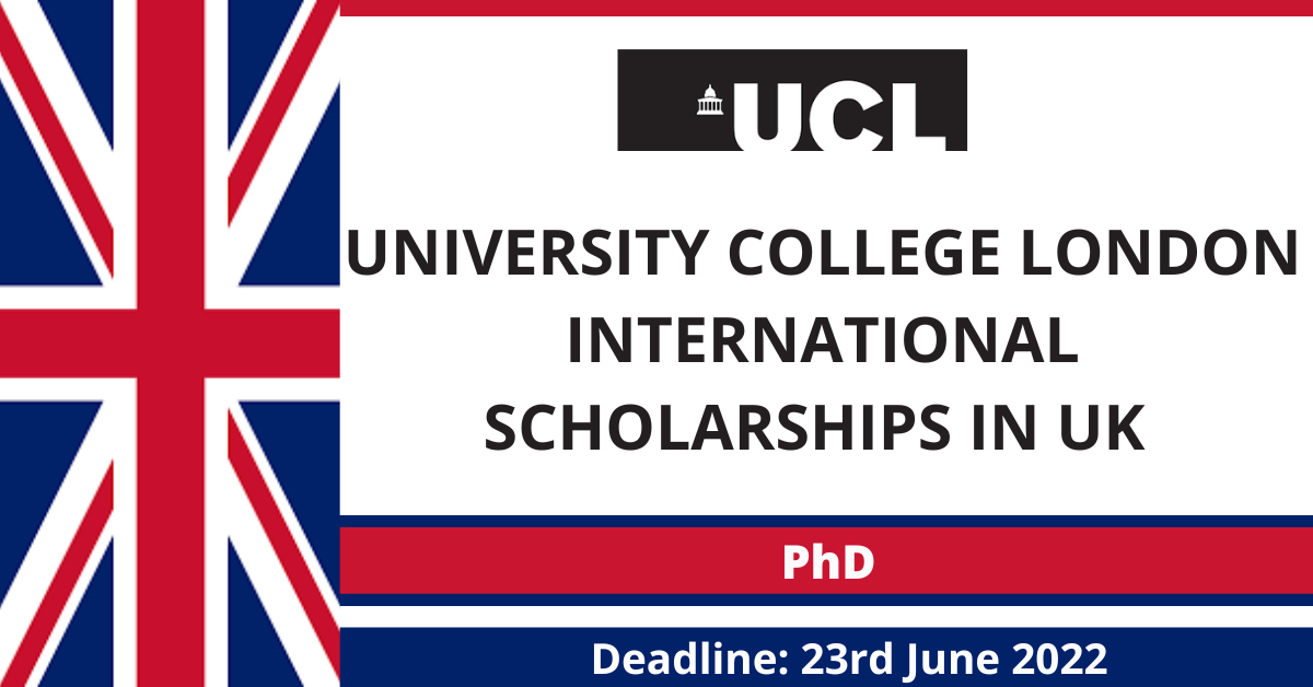 Feature image for University College London International scholarships in UK