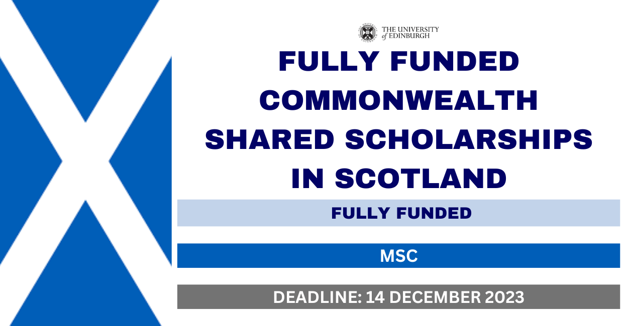 Feature image for Fully Funded Commonwealth Shared Scholarships in Scotland 2024-25