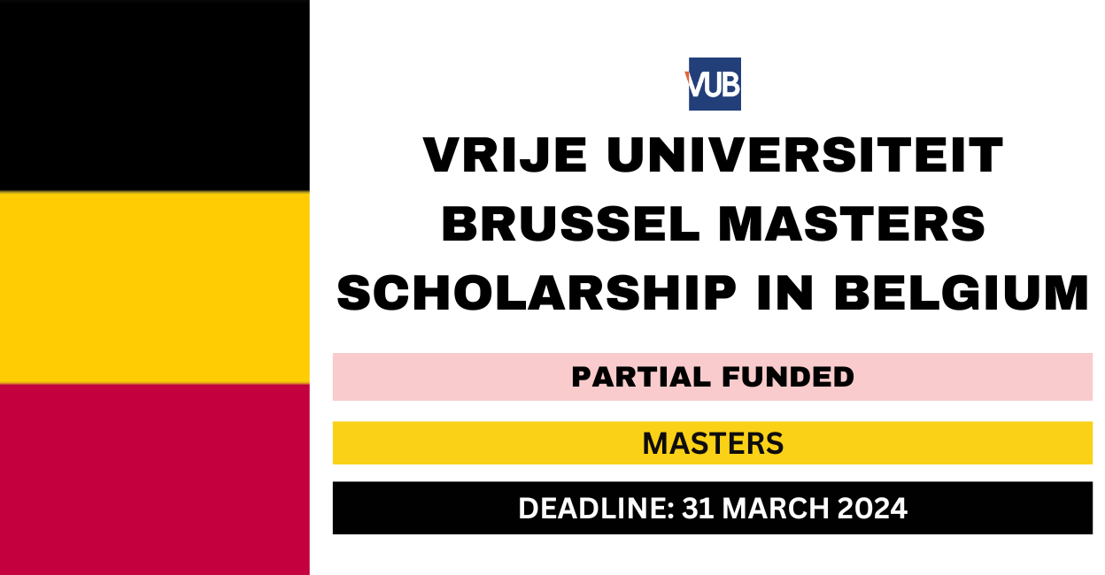 Feature image for Vrije Universiteit Brussel Masters Scholarship in Belgium 2024