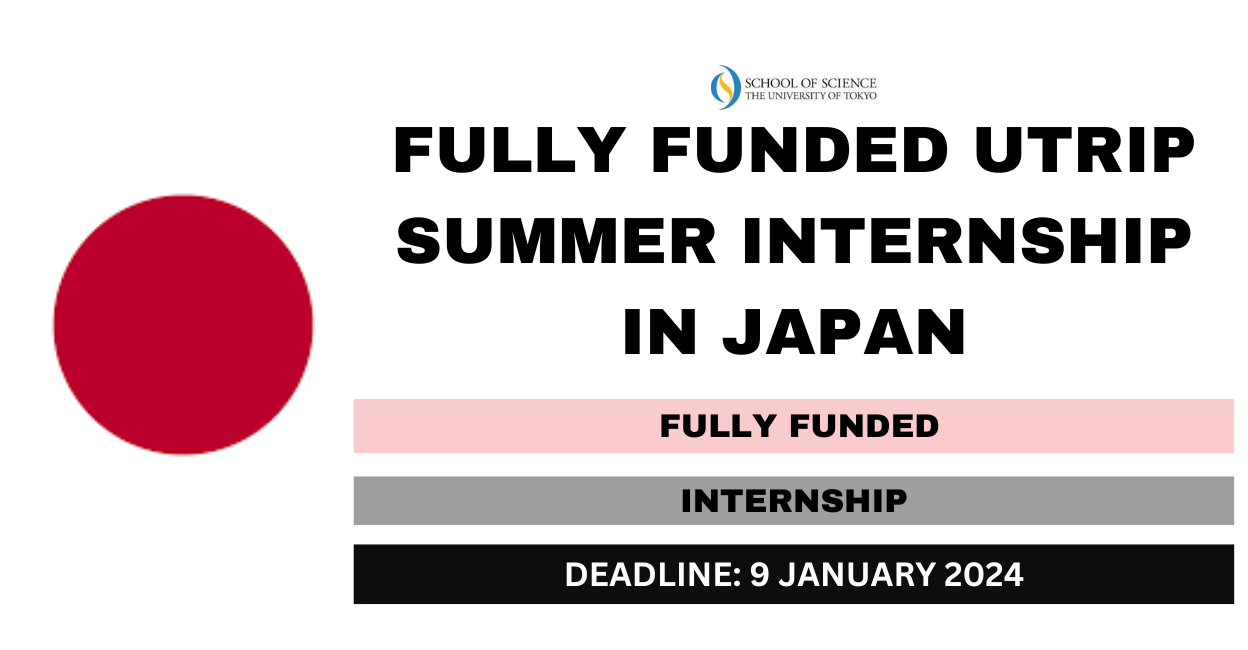 Feature image for Fully Funded UTRIP Summer Internship in Japan 2024