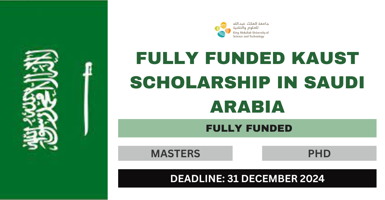 Feature image for Fully Funded KAUST Scholarship in Saudi Arabia 2024
