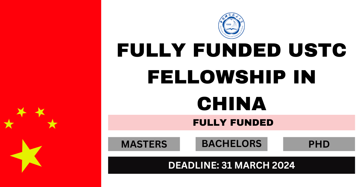 Feature image for Fully Funded USTC Fellowship in China 2024-25