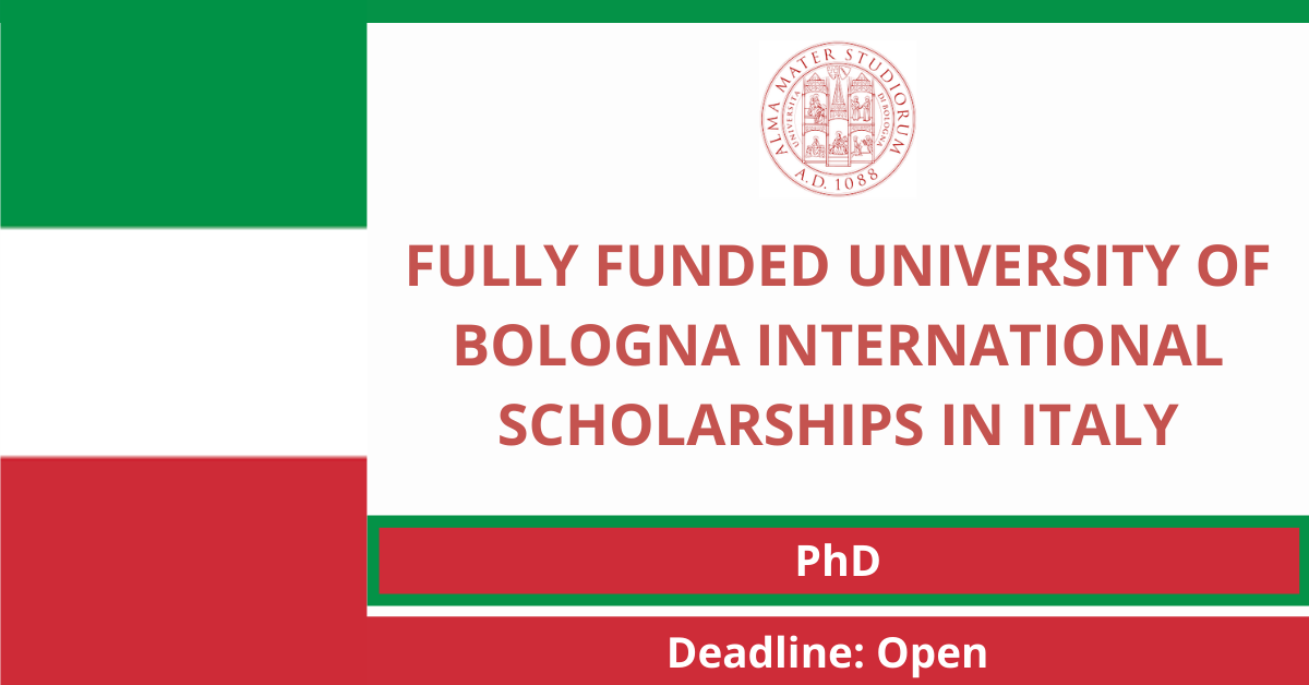Feature image for Fully Funded University of Bologna International Scholarships in Italy
