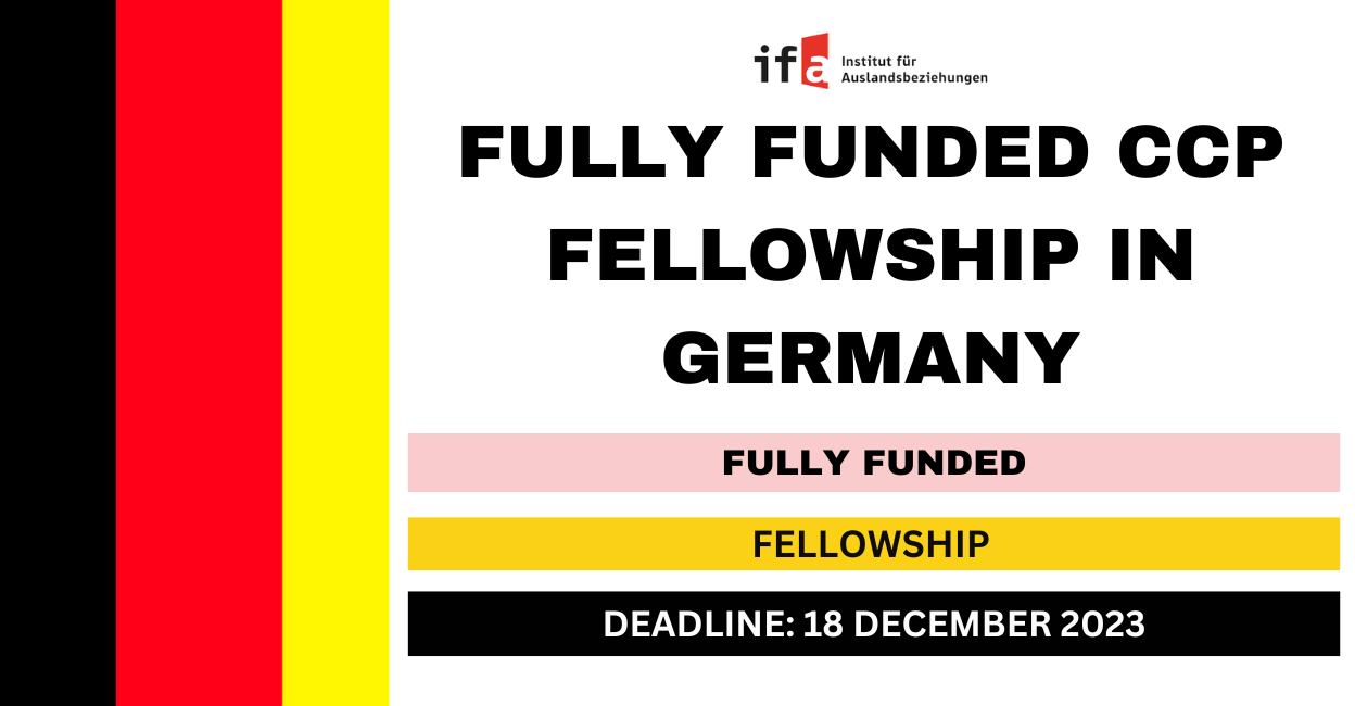 Feature image for Fully Funded CCP Fellowship in Germany 2024