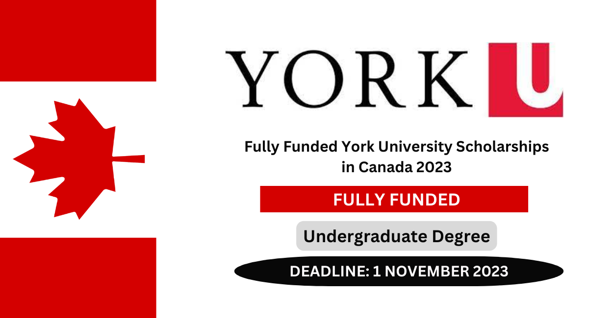 Feature image for Fully Funded York University Scholarships in Canada 2023