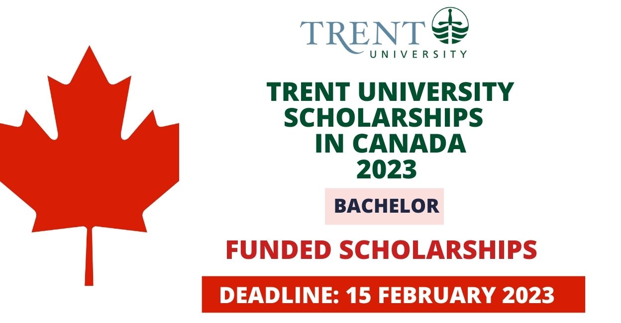 Feature image for Funded Scholarship at Trent University in Canada 2023