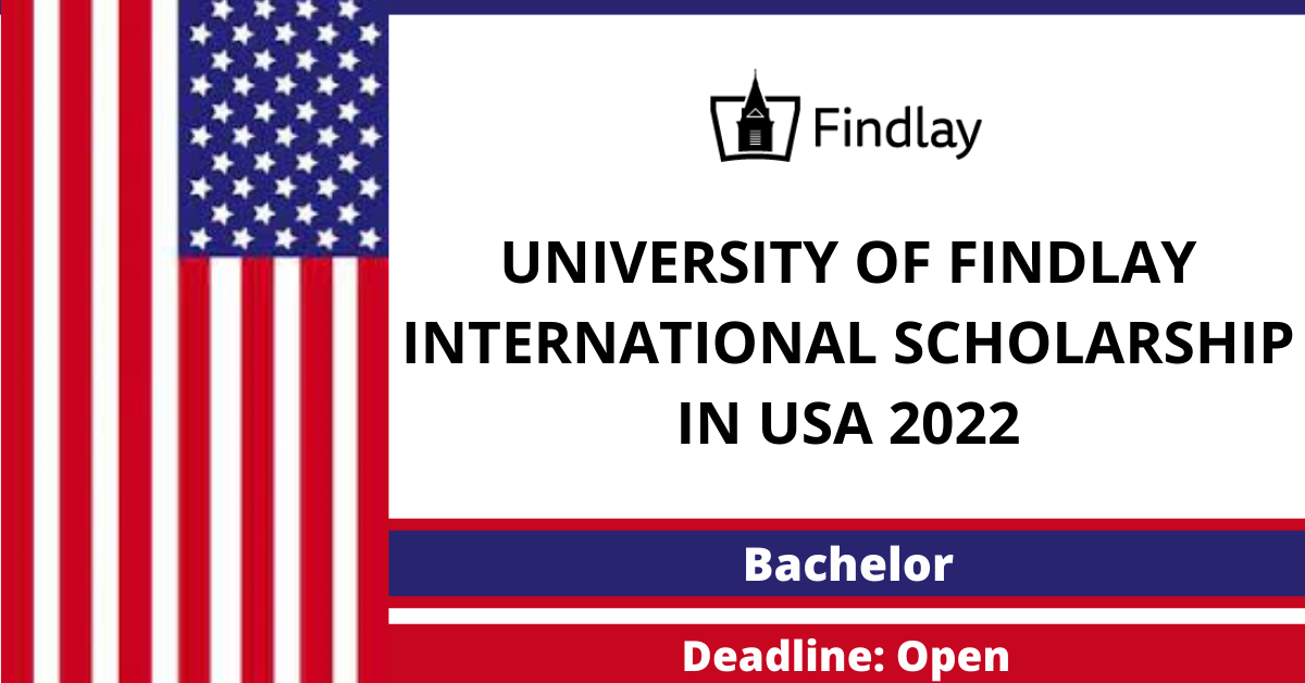 Feature image for University of Findlay International Scholarship in USA 2022