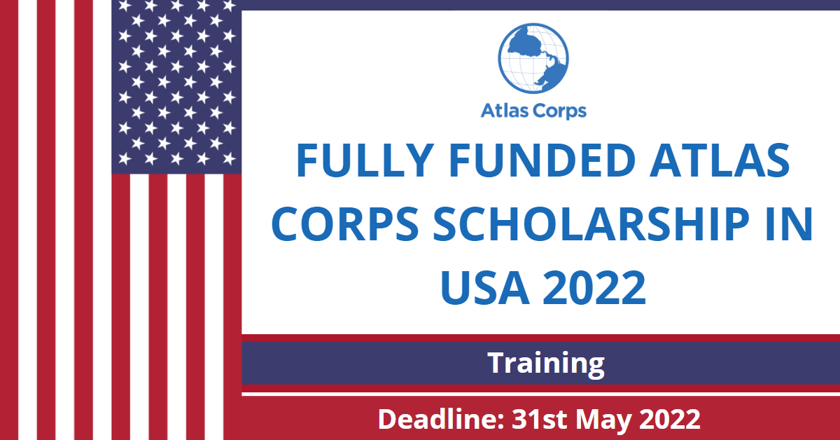 Feature image for Fully Funded Atlas Corps Scholarship in USA 2022