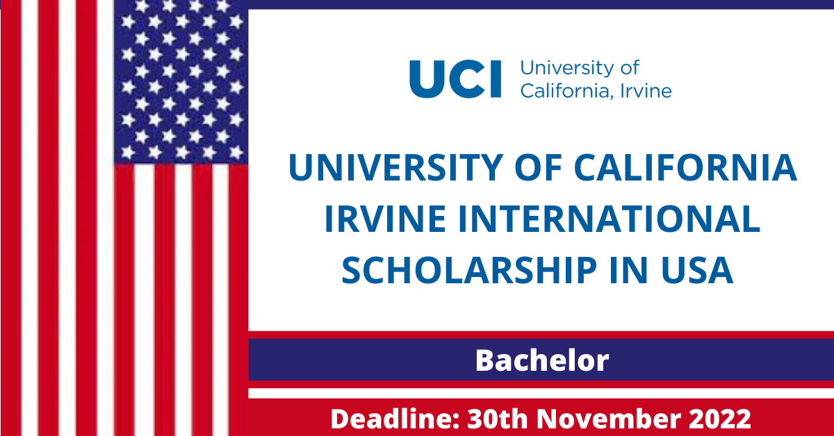 Feature image for University of California Irvine International Scholarship in USA