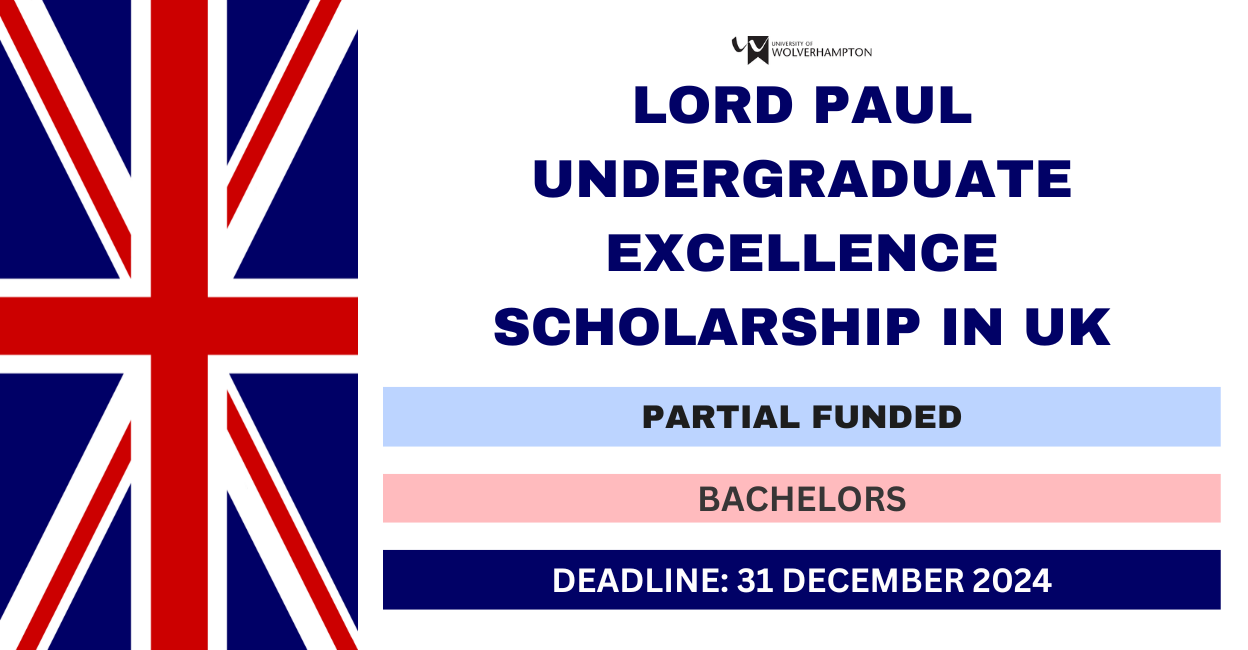 Feature image for Lord Paul Undergraduate Excellence Scholarship in UK 2024