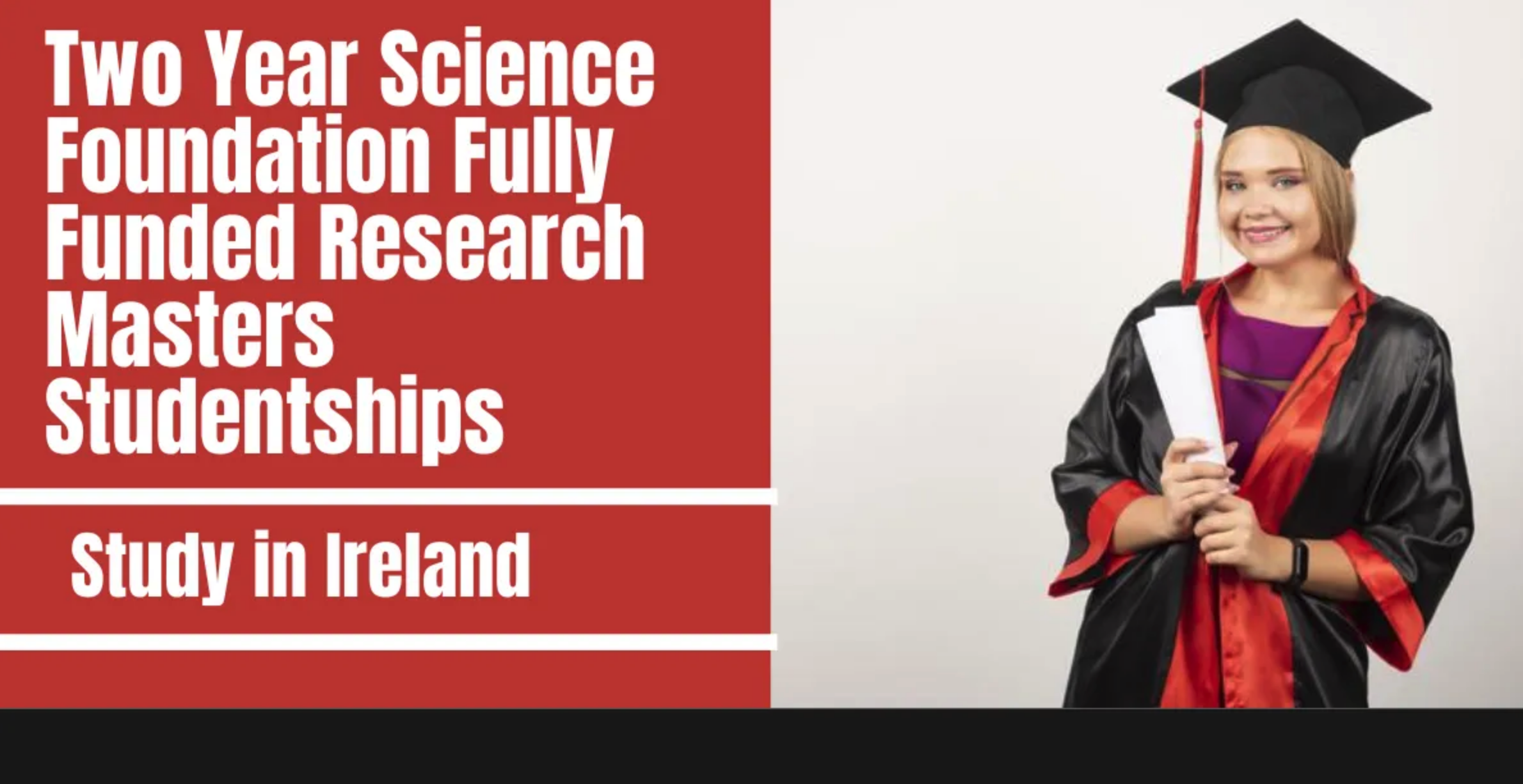 Feature image for Fully Funded Research Scholarships for Masters in Ireland