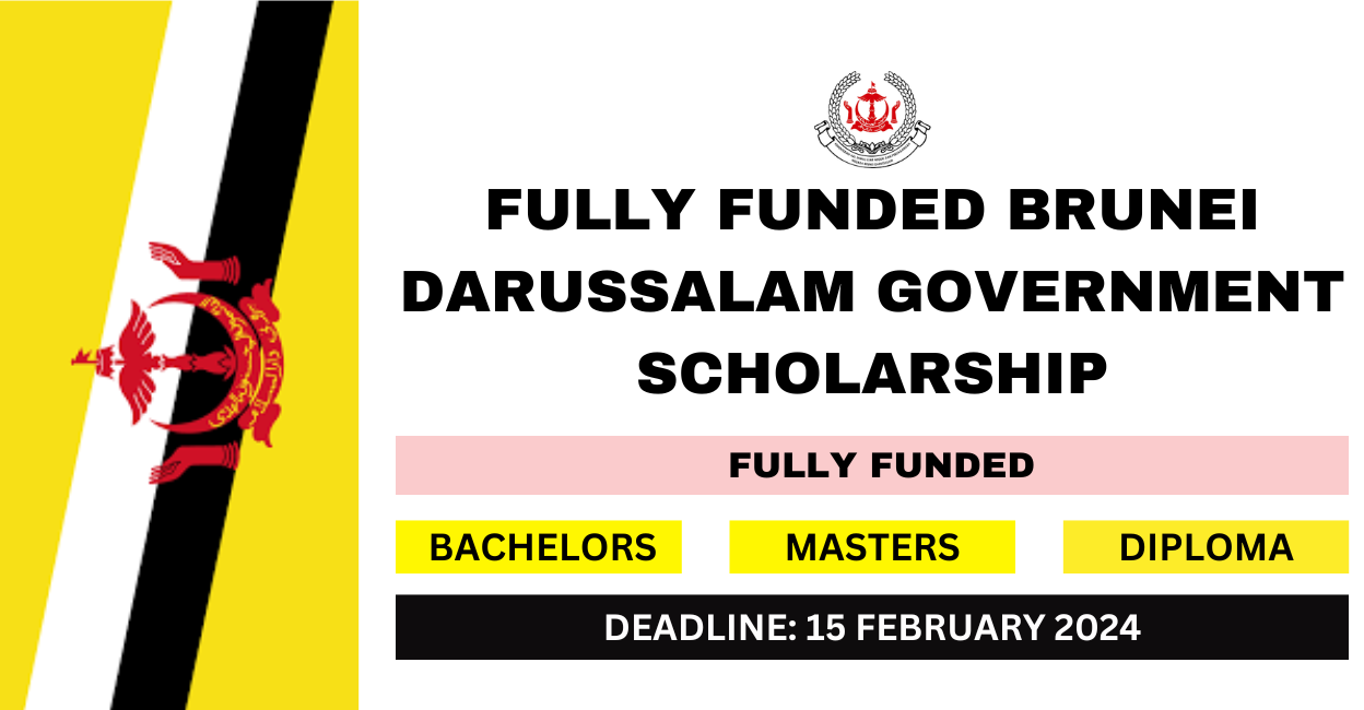 Feature image for Fully Funded Brunei Darussalam Government Scholarship 2024