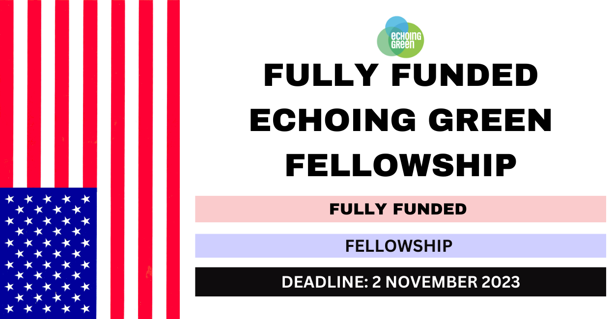 Feature image for Fully Funded Echoing Green Fellowship 2024