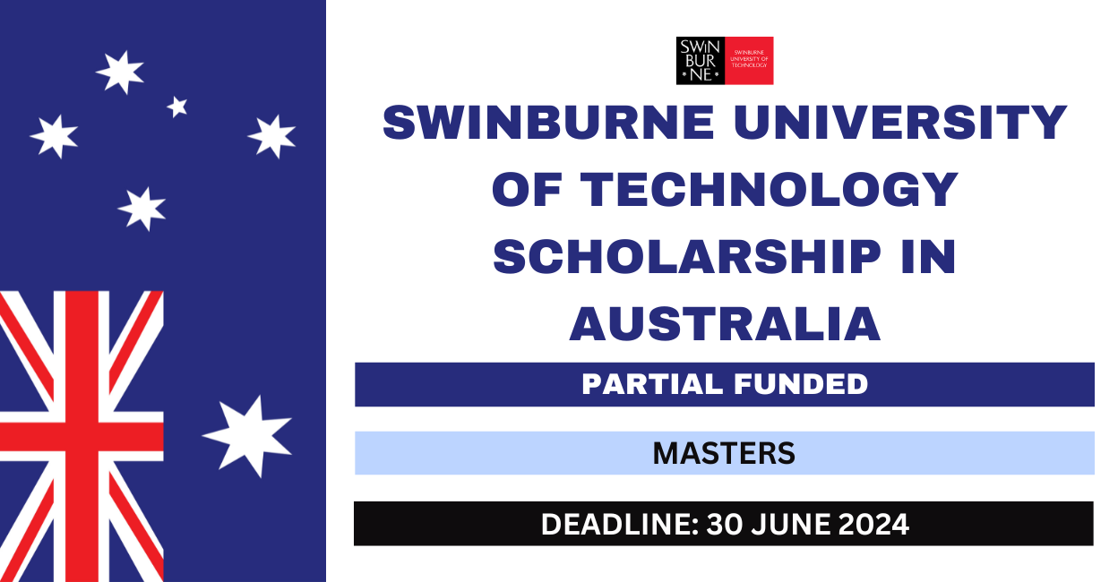 Feature image for Swinburne University of Technology Scholarship in Australia 2024-25