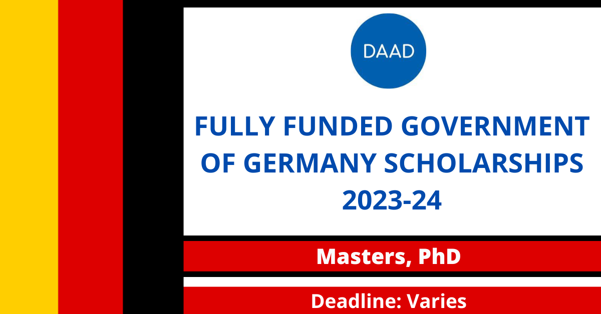 Feature image for Fully Funded Government of Germany Scholarships 2023-24