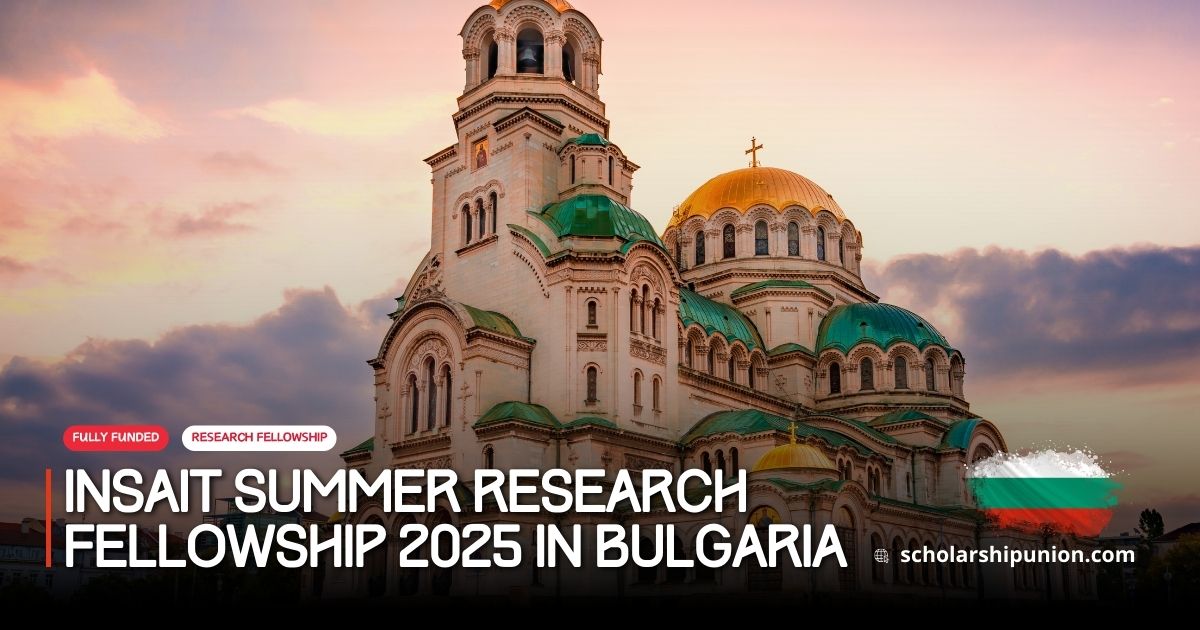 INSAIT Summer Research Fellowship 2025 in Bulgaria 