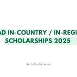 DAAD In-Country In-Region Scholarships 2025 | Fully Funded