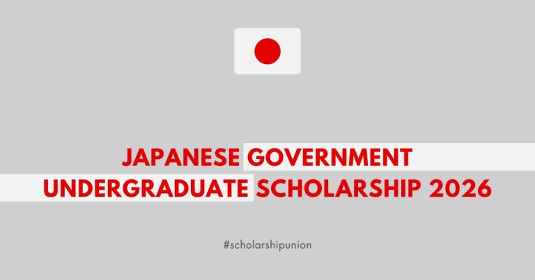 Japanese Government Undergraduate Scholarship 2026 | Fully Funded