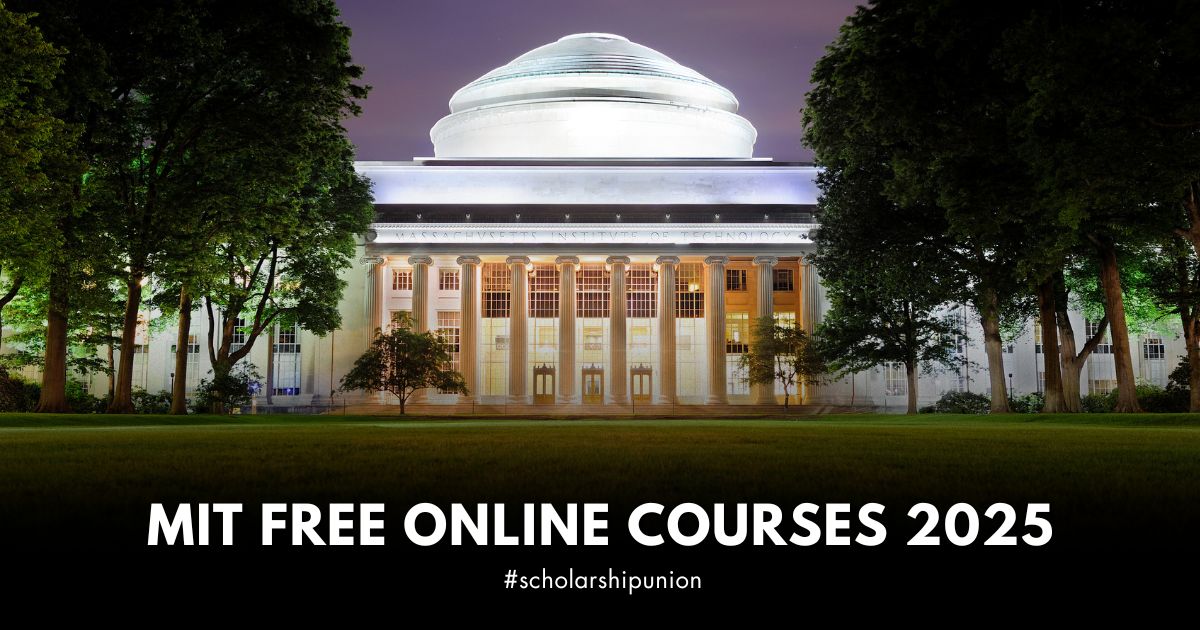 MIT Free Online Courses 2025