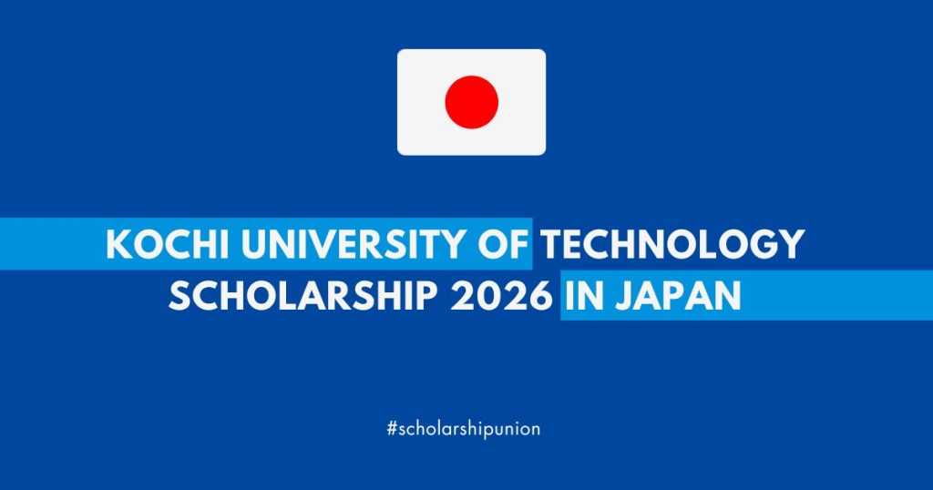 Kochi University of Technology Scholarship 2026