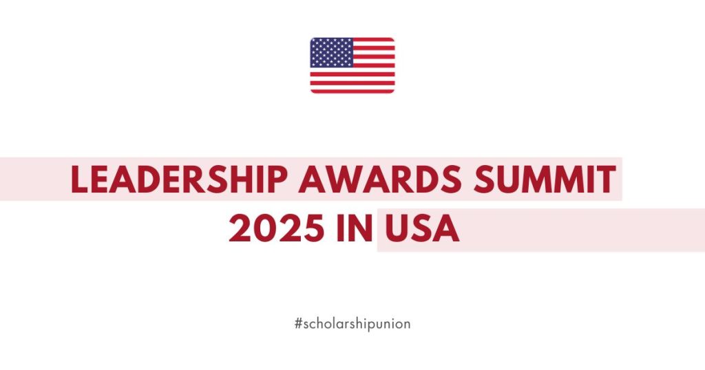 Leadership Awards Summit 2025 in USA | Fully Funded
