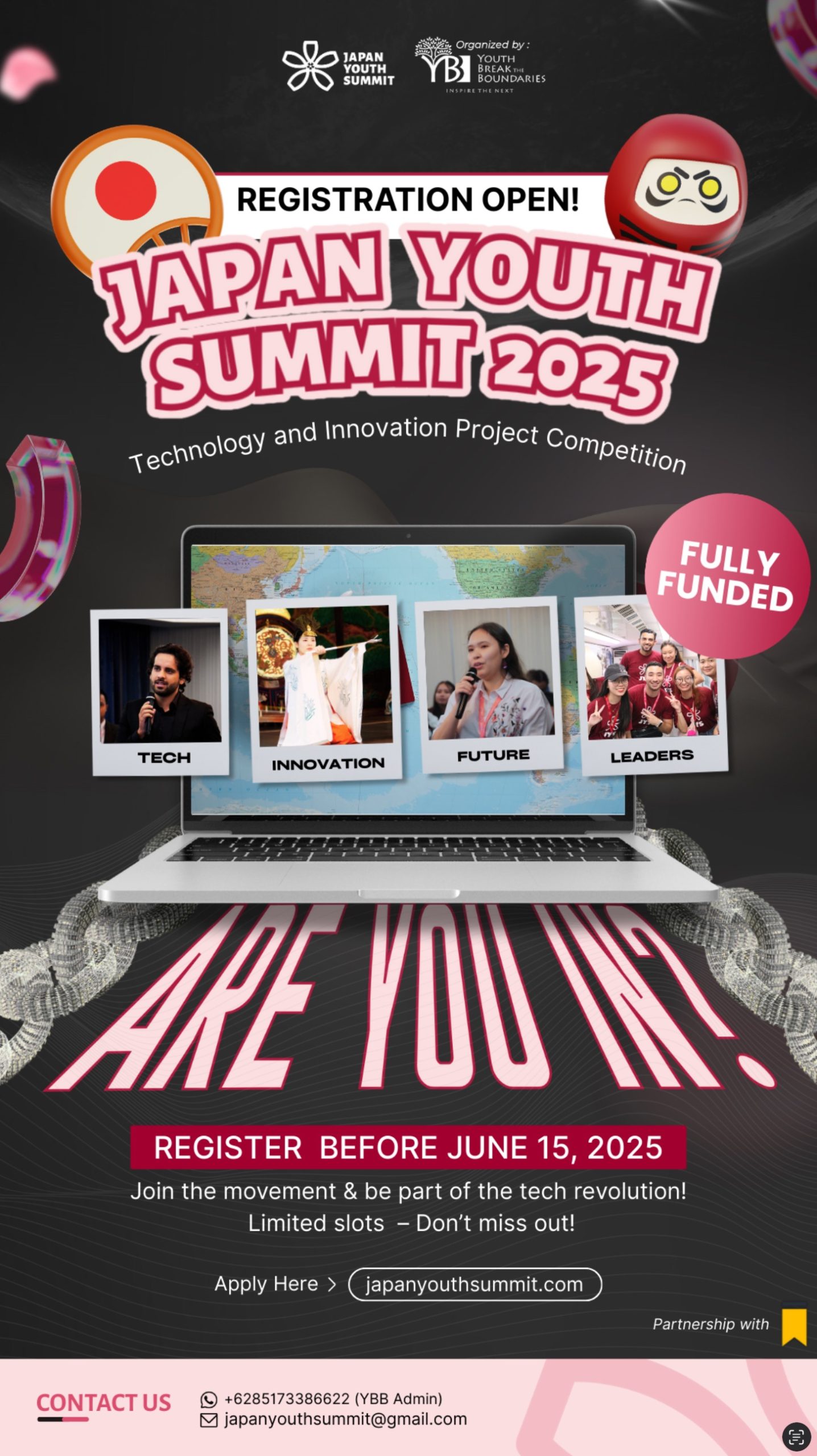 Step by Step Application Process of Japan Youth Summit 2025