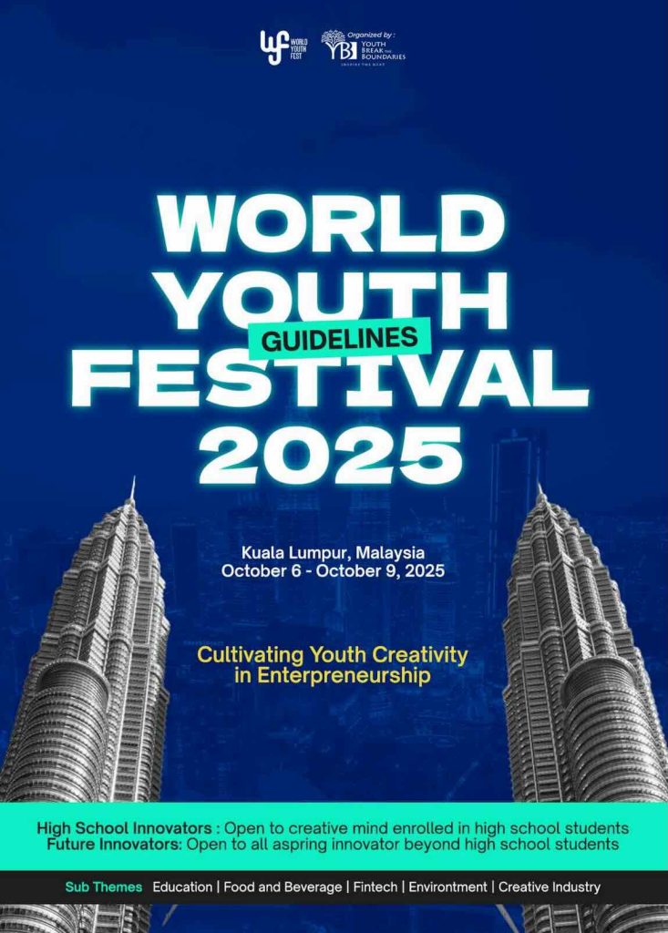 YBB World Youth Festival 2025 in Malaysia | Fully Funded