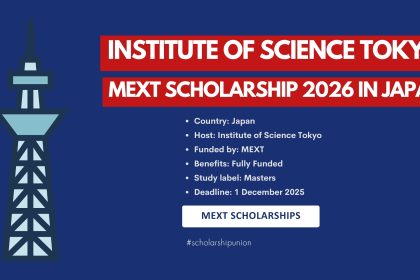 Institute of Science Tokyo MEXT Scholarship 2026 in Japan | Fully Funded