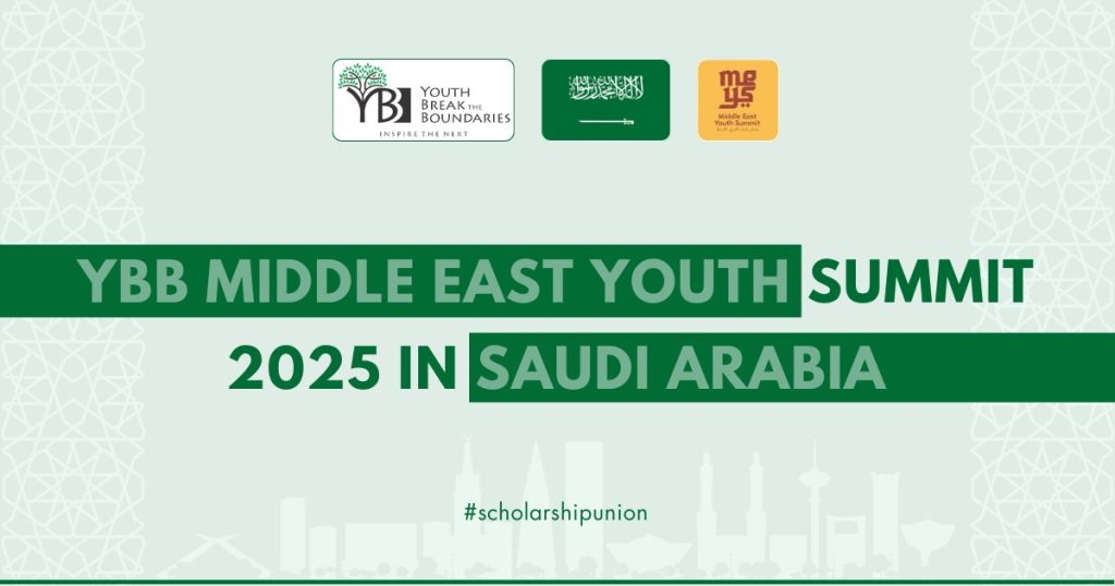Fully Funded Summits 2025 | Top Global Opportunities for International 8 YBB Middle East Youth Summit 2025 in Saudi Arabia | Fully Funded