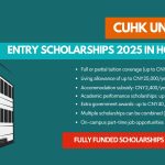 CUHK University Entry Scholarships 2025 in Hong Kong | Fully Funded