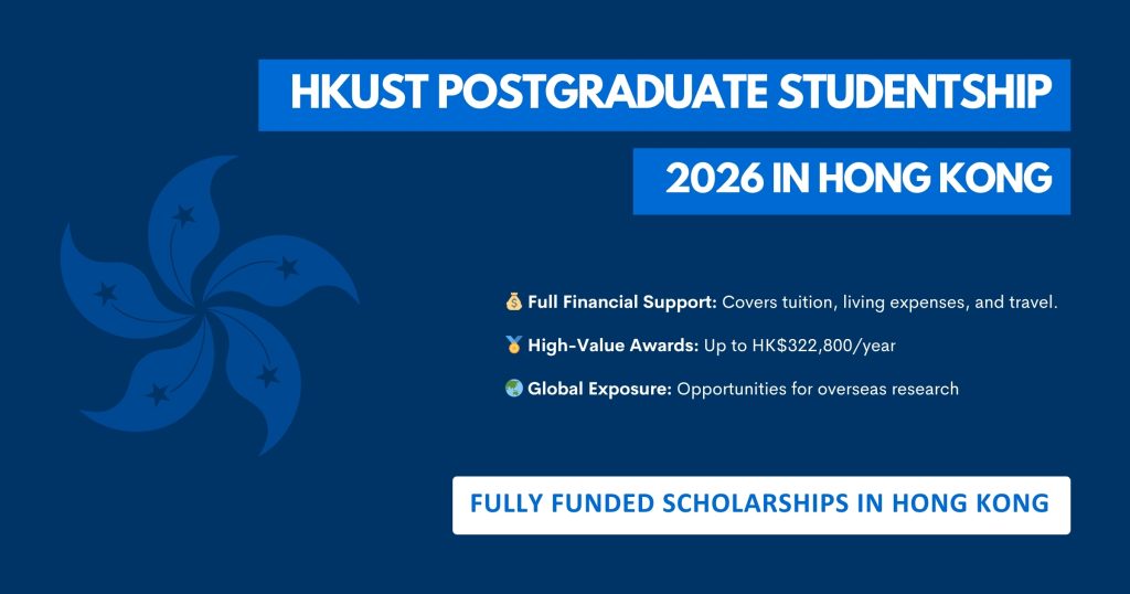 hkust-postgraduate-studentship-2026-in-hong-kong-fully-funded