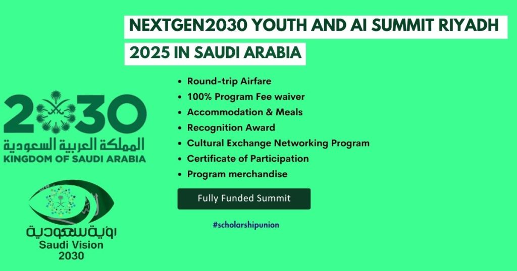 Fully Funded Summits 2025 | Top Global Opportunities for International 2 NextGen2030 Youth and AI Summit