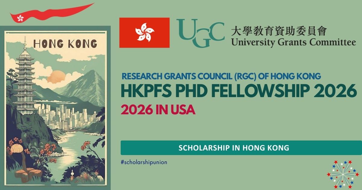 HKPFS PhD Fellowship 2026 | Fully Funded in Hong Kong