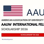 AAUW International Fellowship 2026 in USA