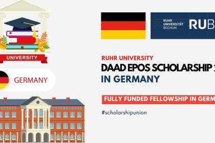 Ruhr University DAAD EPOS Scholarship 2025 in Germany | Fully Funded