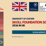 Skoll Foundation Scholarships 2026 in UK | Fully Funded