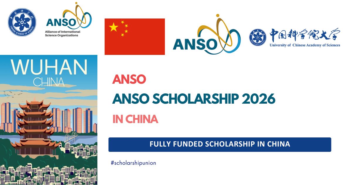 Professinal Developer Pfp ANSO Scholarship 2026 in China | Fully Funded Masters & PhD