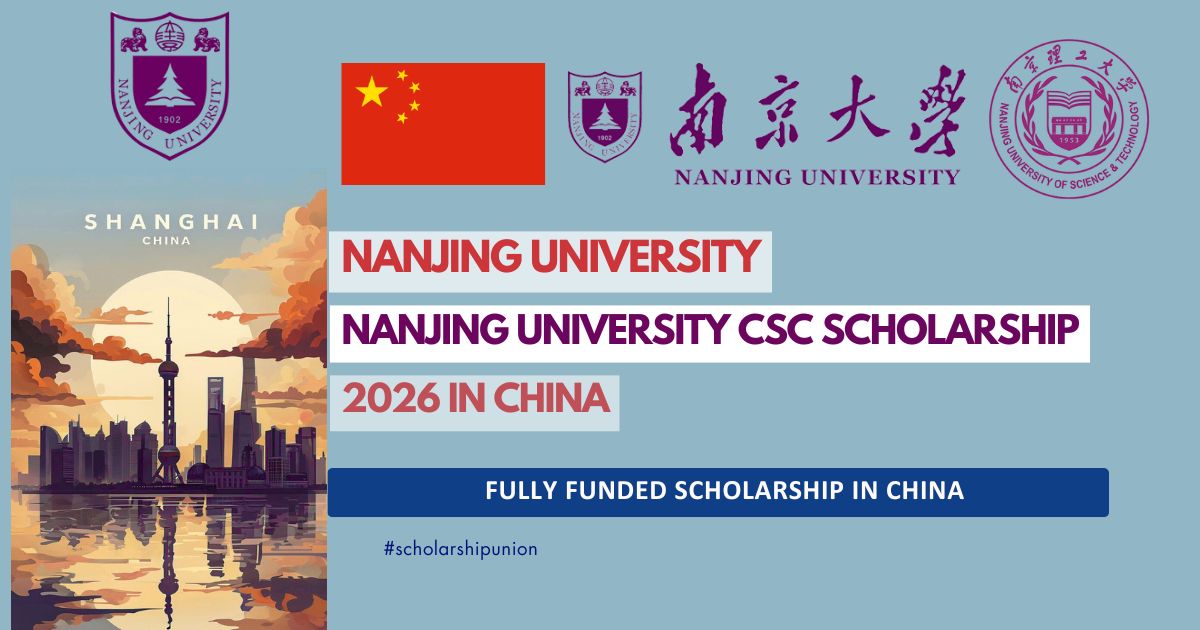 Professinal Developer Pfp Nanjing University CSC Scholarship 2026 in China | Fully Funded