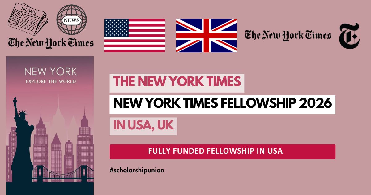 Professinal Developer Pfp New York Times Fellowship 2026 in USA, UK | Fully Funded