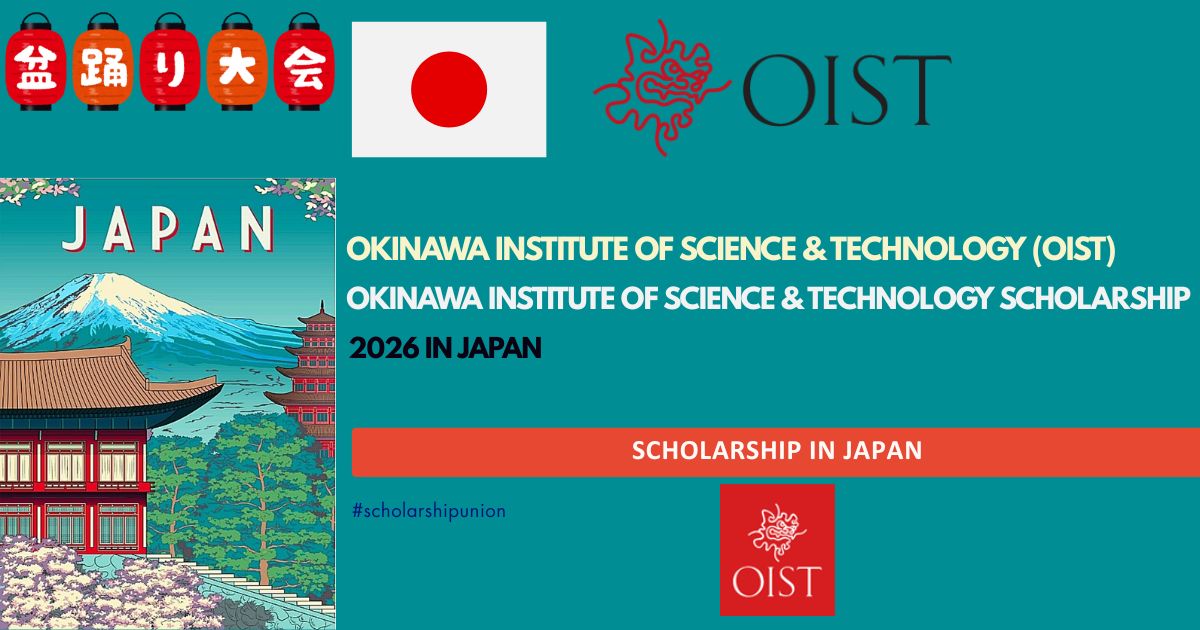 Okinawa Institute of Science and Technology Scholarship 2026