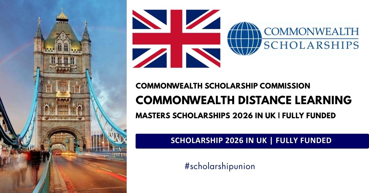 Commonwealth Distance Learning Masters Scholarships 2026