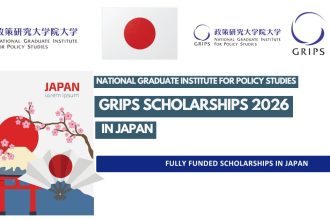 GRIPS Scholarships 2026 in Japan | Fully Funded