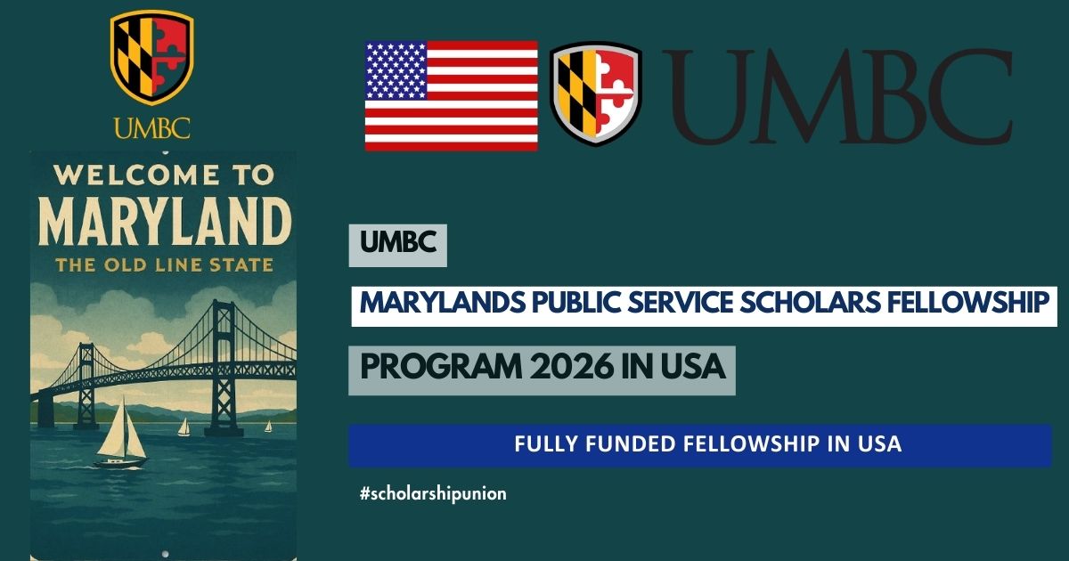 Professinal Developer Pfp Marylands Public Service Scholars Fellowship Programs 2026 in USA
