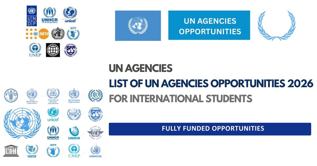 Professinal Developer Pfp List of UN Agencies Opportunities 2026
