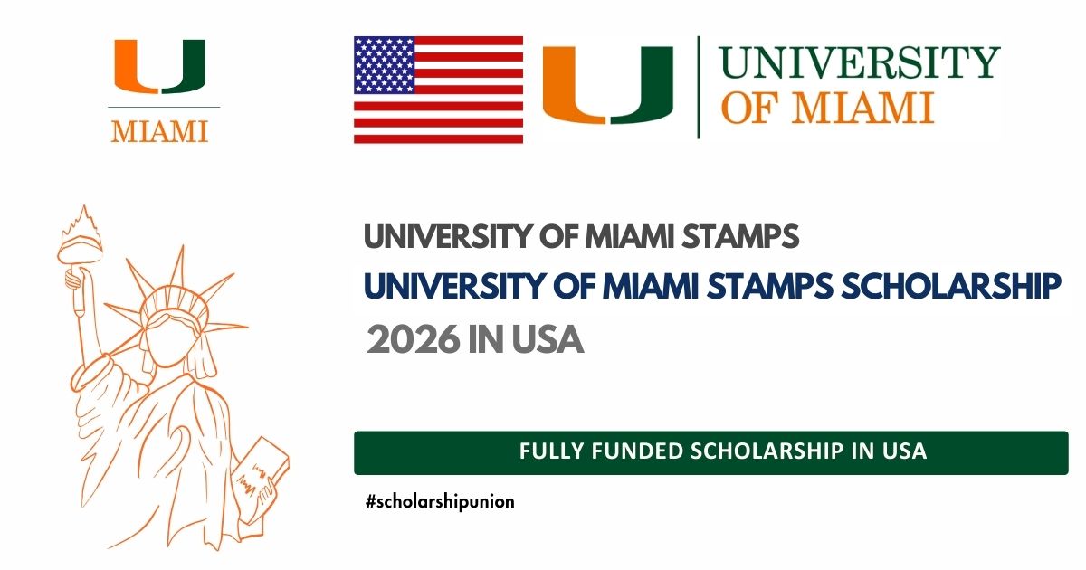 Professinal Developer Pfp University of Miami Stamps Scholarship 2026 in USA