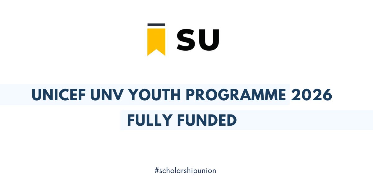 UNICEF UNV Youth Programme 2026 | Fully Funded