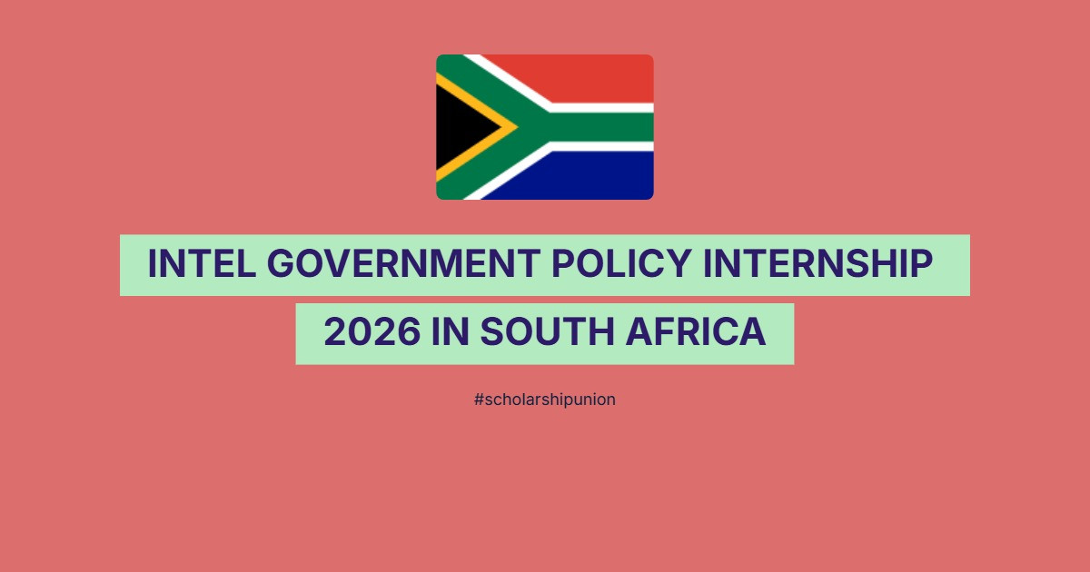 Intel Government Policy Internship 2026 in South Africa